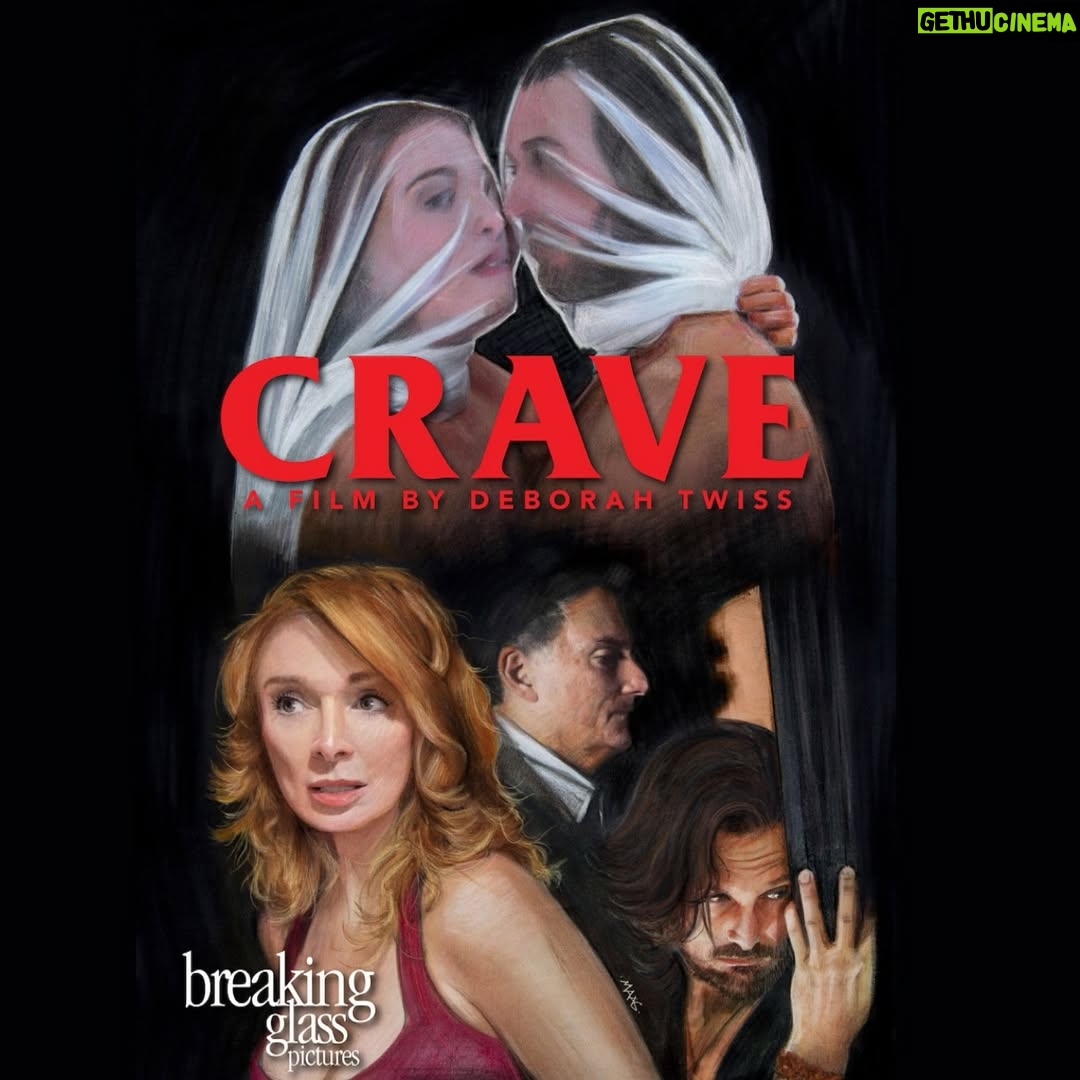Deborah Twiss - 165 Likes - I had the honour of working on this poster for the new film Crave - written & directed but he amazing @deborahtwiss (the film releases tomorrow by @breakingglasspictures) I havent seen the film yet but used Deborah’s photos & notes and I based the theme around a brilliant photo (top image) taken by Robert Butcher photography

I did this painting in soft pastels (text added in illustrator) its around 20” x 30” 

#art #drawing #movieposter #deborahtwiss #breakingglasspictures #crave #cravefilm