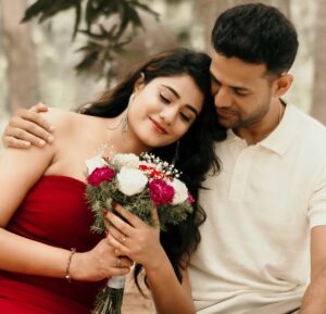 Deepthi Manne Instagram - Dear Rohan, 
You are the person I’ve been waiting for, 
a heavenly gift from above. 
Thank you for choosing  me. 
I LOVE YOU❤️
@holdinghands.wed you all have done an amazing job, and every frame brings back memories of how effortlessly you made us feel at ease, as if we were just creating memories instead of having a photoshoot. 
Thank you soooo much @ambatirohith  @nethrareddyj  and team ❤️❤️❤️