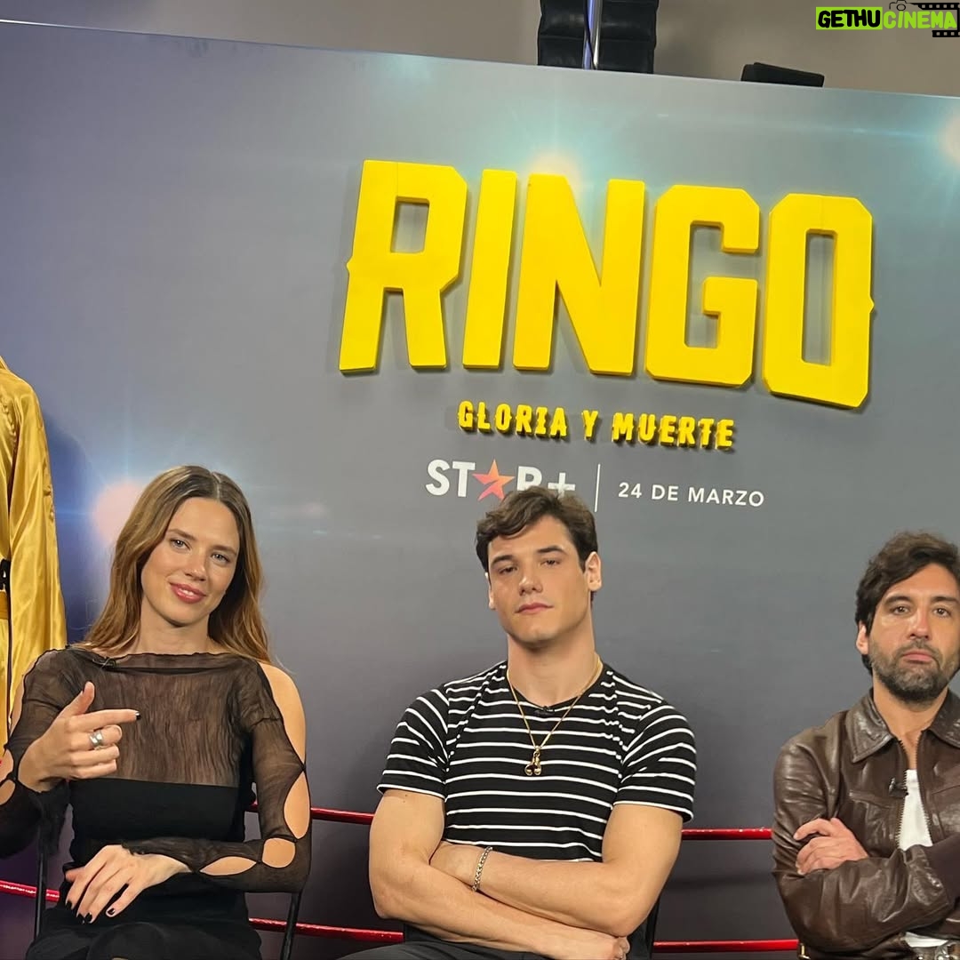 Delfina Chaves - 55.4K Likes - Junket de prensa para RINGO @starplusla 
• @cnavar @christiandipetta @belusanzmakeup •
Y un videito para aprovechar a presumir que podría perfectamente hacer cine porque gesticular poco y contar mucho con la mirada no es un problema para mí