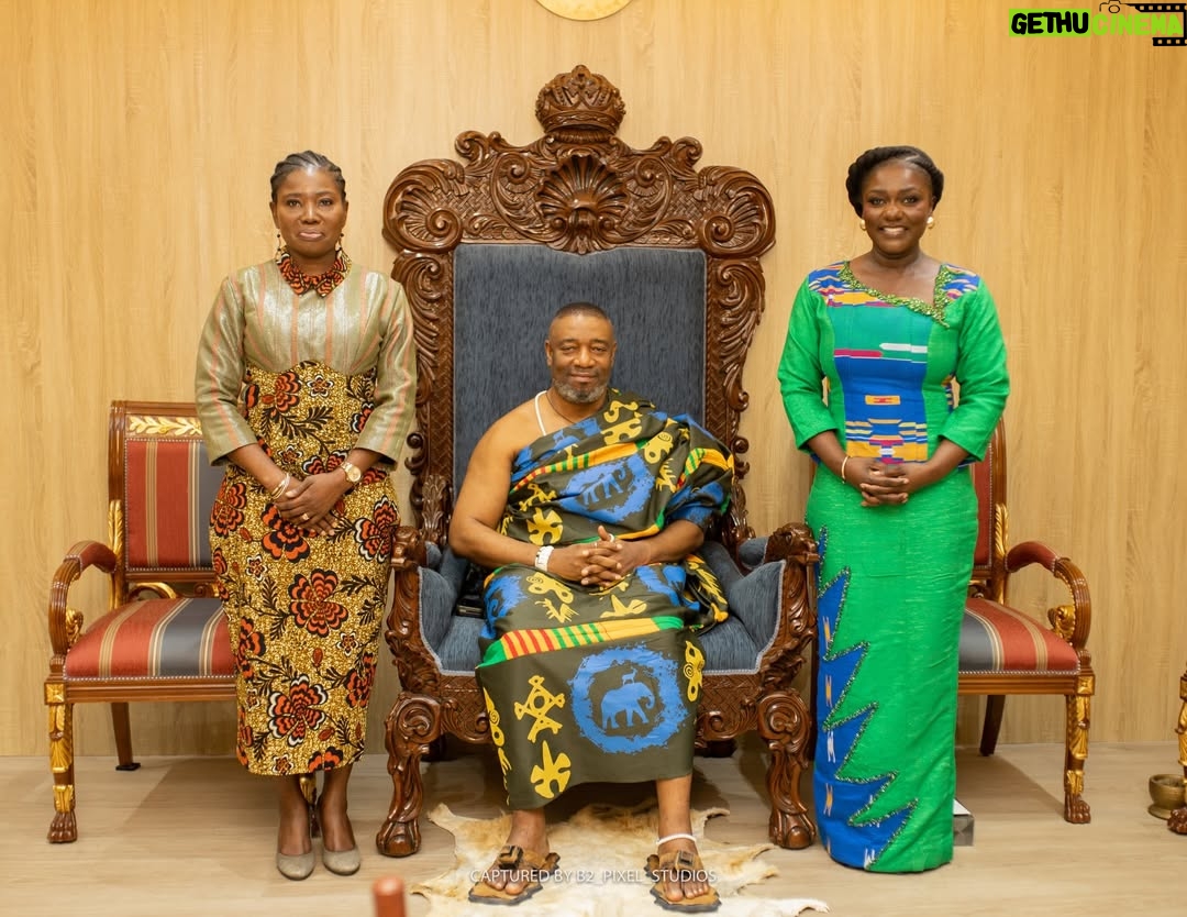 Dentaa - 1.1K Likes - “If we fail, we have failed generation upon generation and we cannot afford to do that.” — Ga Mantse

I was deeply honoured to accept a kind invitation from King Tackie Teiko Tsuru II, the Ga Mantse, to pay a courtesy visit last week, alongside my Board Chair, Yvonne Abba-Opoku, and Ellen Osei-Opoku of the GUBA team. @yaa.boatemaaaa @yvonneabbaopoku 

I left inspired by the work of his foundation and by the powerful history he shared marking 200 years of peaceful coexistence between the Ga and Ashanti people, following reconciliation after the Katamanso War. It is a milestone I was previously unaware of, yet one that deserves to be preserved, taught, and celebrated.

During our conversation, I proposed educational programmes and creative productions as meaningful ways to honour this legacy and ensure younger generations understand the value of peace, unity, and shared history.

As I continue to say: development is not about people coming back to “help us” it is about collaboration, trade, and sustainable growth.

This remains at the heart of GUBA’s current 2026: from Diaspora to Development and investment.

Grateful for the wisdom, warmth, and vision shared.

@b2_pixel_studios #photos 
@graceluxstyling #stylist 
@sireen_hair #hair 
@Sandra_boateng_22 #outfit