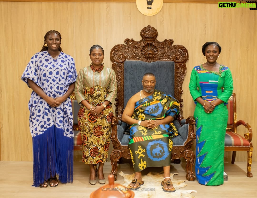 Dentaa - 1.1K Likes - “If we fail, we have failed generation upon generation and we cannot afford to do that.” — Ga Mantse

I was deeply honoured to accept a kind invitation from King Tackie Teiko Tsuru II, the Ga Mantse, to pay a courtesy visit last week, alongside my Board Chair, Yvonne Abba-Opoku, and Ellen Osei-Opoku of the GUBA team. @yaa.boatemaaaa @yvonneabbaopoku 

I left inspired by the work of his foundation and by the powerful history he shared marking 200 years of peaceful coexistence between the Ga and Ashanti people, following reconciliation after the Katamanso War. It is a milestone I was previously unaware of, yet one that deserves to be preserved, taught, and celebrated.

During our conversation, I proposed educational programmes and creative productions as meaningful ways to honour this legacy and ensure younger generations understand the value of peace, unity, and shared history.

As I continue to say: development is not about people coming back to “help us” it is about collaboration, trade, and sustainable growth.

This remains at the heart of GUBA’s current 2026: from Diaspora to Development and investment.

Grateful for the wisdom, warmth, and vision shared.

@b2_pixel_studios #photos 
@graceluxstyling #stylist 
@sireen_hair #hair 
@Sandra_boateng_22 #outfit