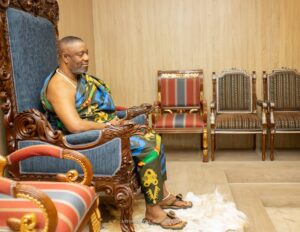 Dentaa Instagram - “If we fail, we have failed generation upon generation and we cannot afford to do that.” — Ga Mantse

I was deeply honoured to accept a kind invitation from King Tackie Teiko Tsuru II, the Ga Mantse, to pay a courtesy visit last week, alongside my Board Chair, Yvonne Abba-Opoku, and Ellen Osei-Opoku of the GUBA team. @yaa.boatemaaaa @yvonneabbaopoku 

I left inspired by the work of his foundation and by the powerful history he shared marking 200 years of peaceful coexistence between the Ga and Ashanti people, following reconciliation after the Katamanso War. It is a milestone I was previously unaware of, yet one that deserves to be preserved, taught, and celebrated.

During our conversation, I proposed educational programmes and creative productions as meaningful ways to honour this legacy and ensure younger generations understand the value of peace, unity, and shared history.

As I continue to say: development is not about people coming back to “help us” it is about collaboration, trade, and sustainable growth.

This remains at the heart of GUBA’s current 2026: from Diaspora to Development and investment.

Grateful for the wisdom, warmth, and vision shared.

@b2_pixel_studios #photos 
@graceluxstyling #stylist 
@sireen_hair #hair 
@Sandra_boateng_22 #outfit