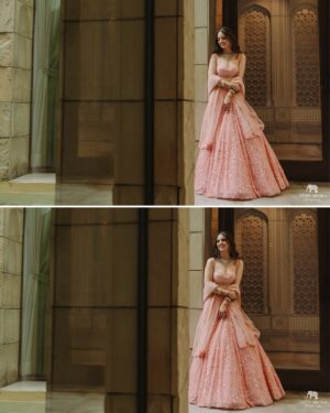 Dhairya Sandhyana Instagram - Years ago, whenever I imagined myself getting married - my vision for the engagement party was always the same - an outdoor day affair with me dressed in pink, embracing my most feminine self. After all this time, the mood board didn’t change and neither did the guy I dreamed to do it all with💕
Outfit - @seemagujraldesign
MUA - @ishanisbridalartistry
Mehendi - @sonis_henna
Photography - @nitinaroraphotography
Event Planner - Yours Truly✨
