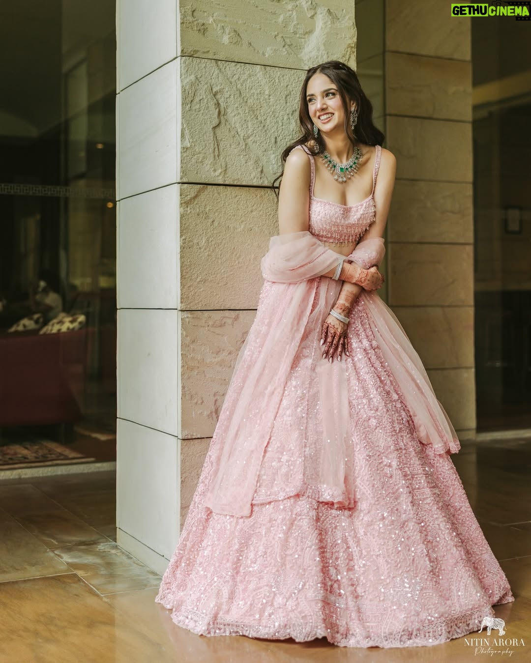 Dhairya Sandhyana - 78.9K Likes - A Love Story that began in a crowded CCD on our IIT campus, grew across cities and timezones, and is now seeing us build a beautiful life together✨

Outfits - @seemagujraldesign 
Jewellery - @khannajewellerskj & @hazoorilaljewellers 
MUA - @ishanisbridalartistry 
Mehendi - @sonis_henna 
Venue - @thelodhidelhi 
📸 - @nitinaroraphotography
