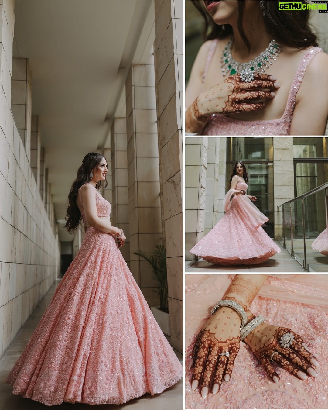 Dhairya Sandhyana - 78.9K Likes - A Love Story that began in a crowded CCD on our IIT campus, grew across cities and timezones, and is now seeing us build a beautiful life together✨

Outfits - @seemagujraldesign 
Jewellery - @khannajewellerskj & @hazoorilaljewellers 
MUA - @ishanisbridalartistry 
Mehendi - @sonis_henna 
Venue - @thelodhidelhi 
📸 - @nitinaroraphotography
