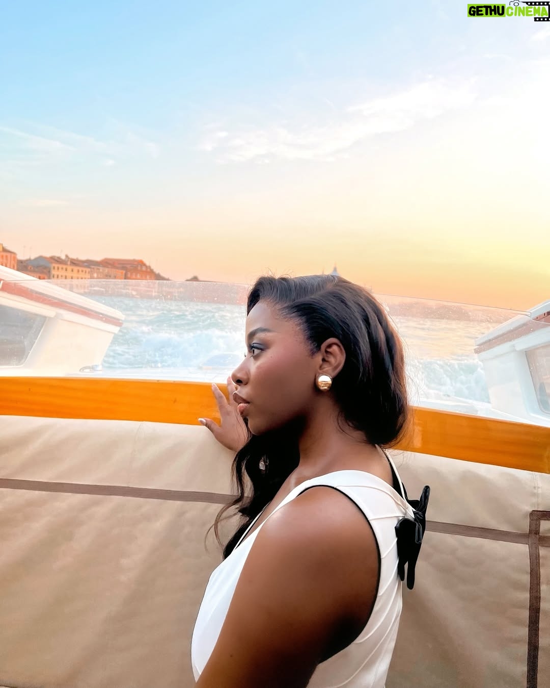 Diane Russet - 98.2K Likes - Take me back to Venice 🥹 Reliving moments with @armanibeauty! I had such an amazing time. My makeup was done by @alicefayre using @armanibeauty products, and she also helped me find the perfect concealer.

Oh, and I absolutely love the foundation from @armanibeauty! I found my perfect shade (I’ll create a video using these products soon). It gives full coverage and makes my skin look even more flawless.

Overall, the experience was a 10/10. Thank you, @armanibeauty!

#Venezia81
#armanibeauty