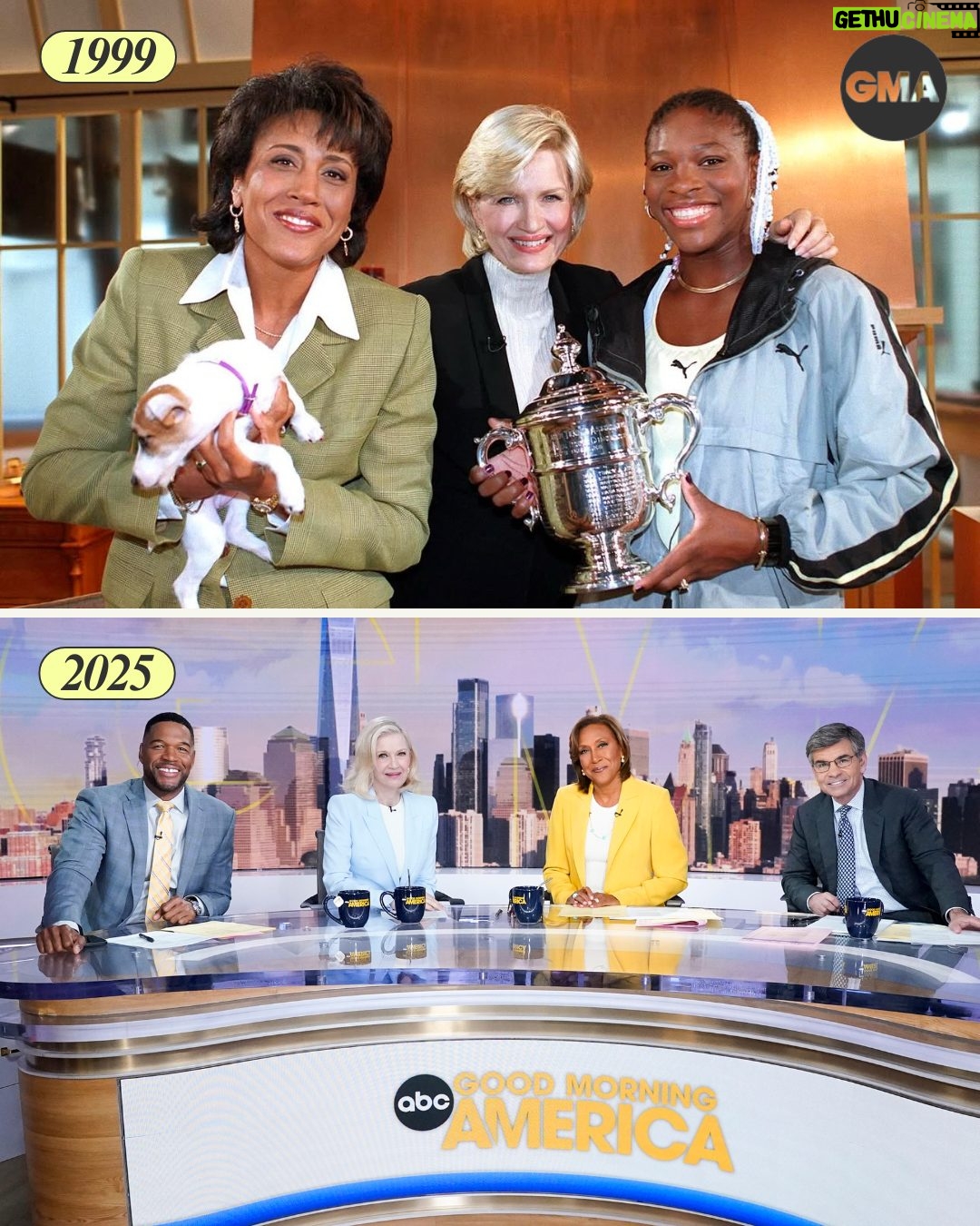 Diane Sawyer - 4.1K Likes - "Thelma and Louise ride again!" 

How special to have @dianesaywer here on @robinrobertsgma's first day anchoring in our new studio ❤️