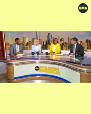 Diane Sawyer Instagram - "Thelma and Louise ride again!" 

How special to have @dianesaywer here on @robinrobertsgma's first day anchoring in our new studio ❤️