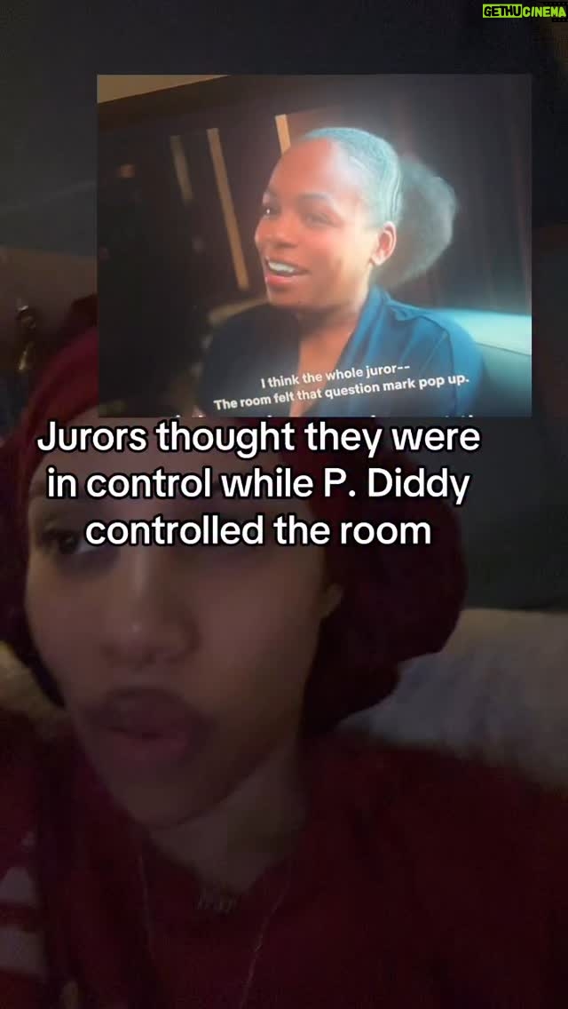 Diannisa Hernandez - 6.2K Likes - can’t believe the jury in the P. Diddy doc got played so easily. They acted like fans instead of jurors, completely falling for his charm while thinking they were judging him. It’s wild how obvious it was and they didn’t even realize it. #TheReckoning #50cent #diddy
