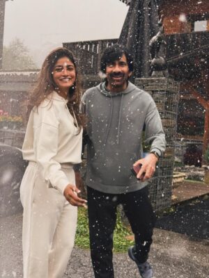Dimple Hayathi Instagram - This film will always be special #balamani will be more special and thank you for all the #love and reception today and for the #blockbuster this #sankranthi 😍 and this song is even more special ♥️. It’s always So much fun with @raviteja_2628 sir keep spreading your positivity as always 💓 #bharthamahasayulakuwignyapthi #bmw