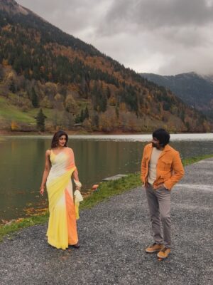 Dimple Hayathi Instagram - This film will always be special #balamani will be more special and thank you for all the #love and reception today and for the #blockbuster this #sankranthi 😍 and this song is even more special ♥️. It’s always So much fun with @raviteja_2628 sir keep spreading your positivity as always 💓 #bharthamahasayulakuwignyapthi #bmw