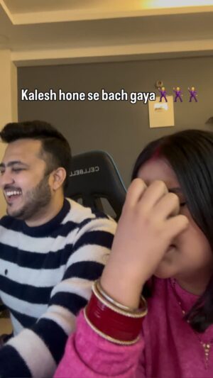 Divya Chanana Instagram - Bach gyaaa aaj toh yeh💀😒
.
.
.
.
.
.
.
.
.
.
.
#kalesh #viral #explorepage