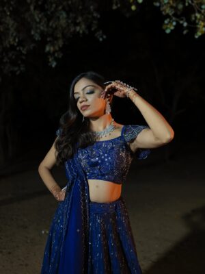 Dixita Patel Instagram - Alexa, play main character energy for dulhe ki behen 😮‍🔥💃
.
.
#whatiwore at my Brother’s #reception 
.
.
.
Outfit - @ranisabysonaljain 🦋
Jewellery- @ishhaara ✨
Press on nails - @pressique._ 💅