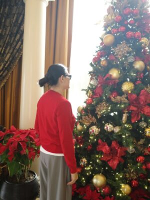 Donna Harun Instagram - Auto foto dong di pohon natal untuk ucapain Selamat Natal untuk temen-temen yang merayakanšāØ
Semoga damai Natal senantiasa selalu beserta kita semuaš¤