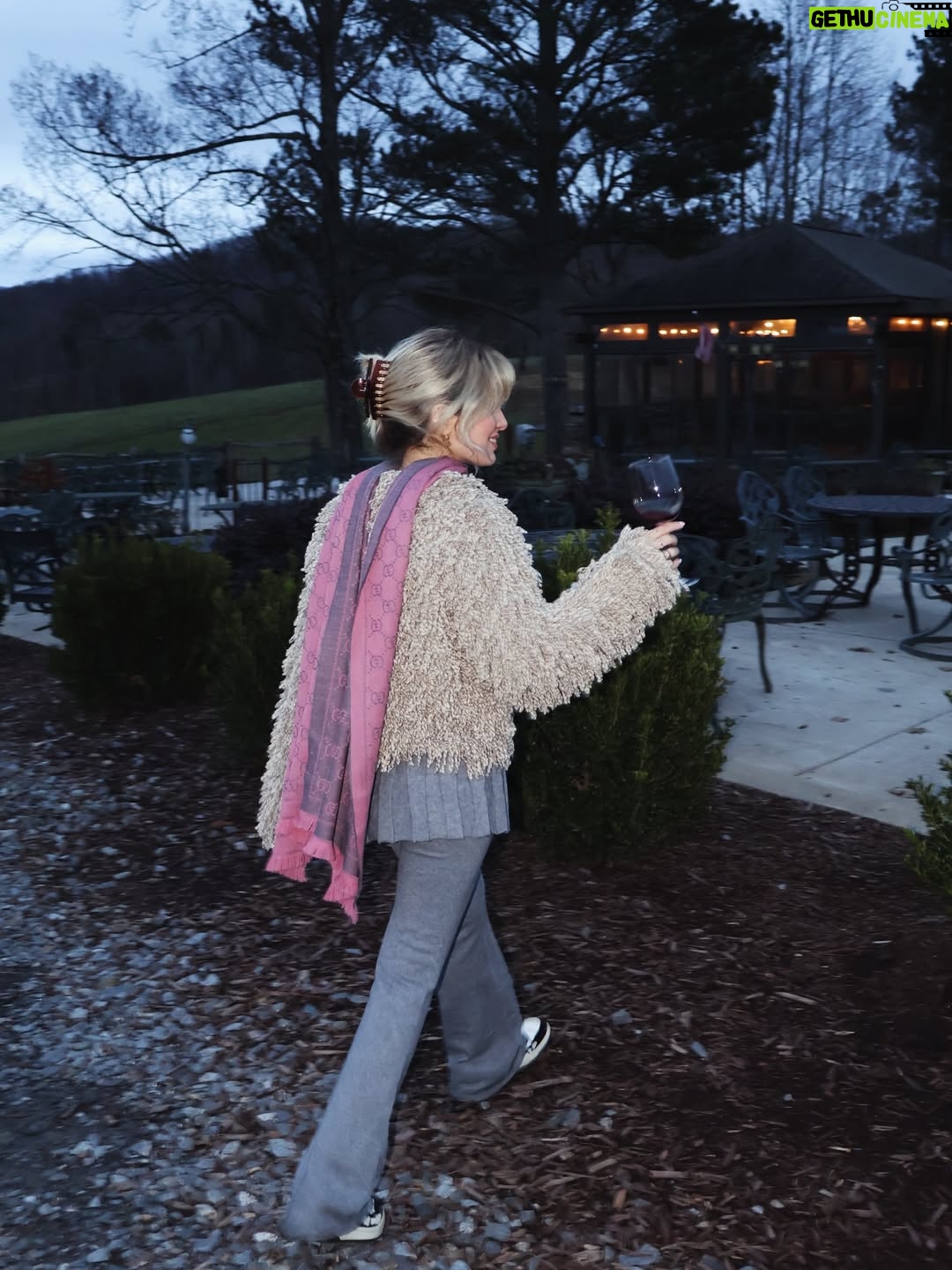 Donya Dadrasan - 3 Likes - Just got back from a little getaway and had an epic wine tasting. Also discovered that candy cranberries are my new obsession…🍷🍬🪾🌲