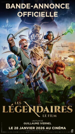 Dorothée Pousséo Instagram - 🍿BANDE ANNONCE - Les Légendaires 🔥

Les Légendaires, intrépides aventuriers, étaient les plus grands héros de leur temps. Mais suite à une terrible malédiction, les voilà redevenus... des enfants de 10 ans ! Danaël, Jadina, Gryf, Shimy et Razzia vont unir leurs pouvoirs pour vaincre le sorcier Darkhell et libérer leur planète de l’enfance éternelle…

RDV le 28 janvier au cinéma !

@ugccinemas @sobralpatrick87 @leslegendaires_fan @elisetilloloy @roman_doduik @dorothee.pousseo @cgrcinemas @cecilecorbel @antoine_schoumsky @guillaumeivernel @pathecinemas @slaphonne