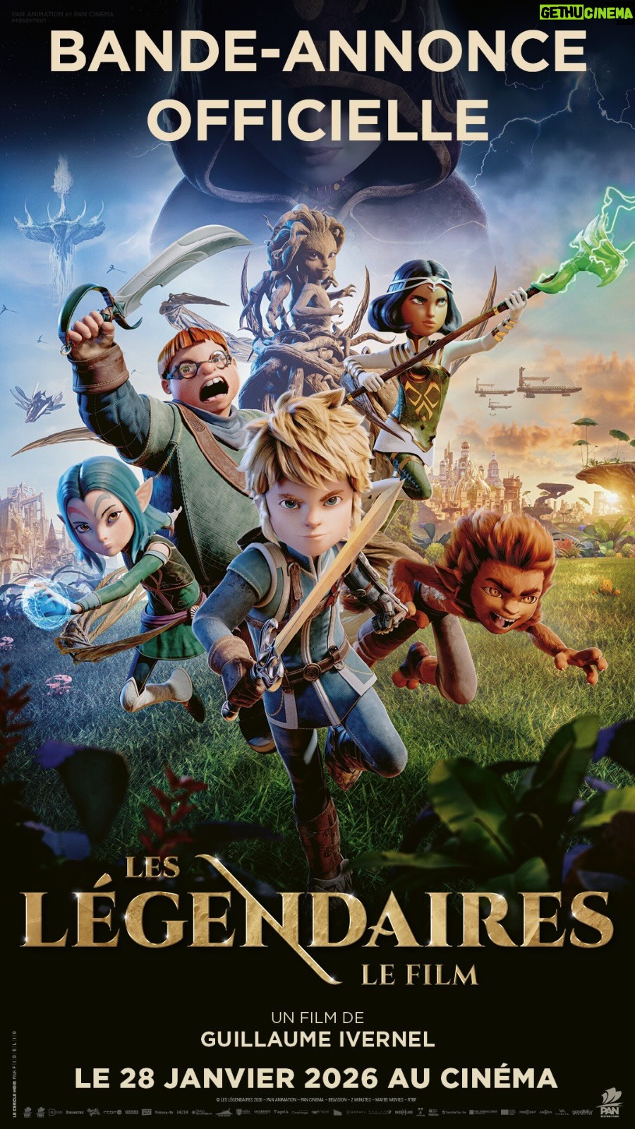 Dorothée Pousséo - 3.5K Likes - 🍿BANDE ANNONCE - Les Légendaires 🔥

Les Légendaires, intrépides aventuriers, étaient les plus grands héros de leur temps. Mais suite à une terrible malédiction, les voilà redevenus... des enfants de 10 ans ! Danaël, Jadina, Gryf, Shimy et Razzia vont unir leurs pouvoirs pour vaincre le sorcier Darkhell et libérer leur planète de l’enfance éternelle…

RDV le 28 janvier au cinéma !

@ugccinemas @sobralpatrick87 @leslegendaires_fan @elisetilloloy @roman_doduik @dorothee.pousseo @cgrcinemas @cecilecorbel @antoine_schoumsky @guillaumeivernel @pathecinemas @slaphonne