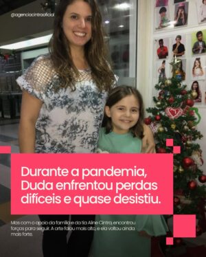 Duda Batista Instagram - A trajetória da Duda Batista é sobre talento, sensibilidade e a coragem de seguir acreditando: mesmo tão pequena, ela já sabia que a arte era o seu caminho.

Dos primeiros testes aos grandes palcos, ela cresceu com a Cintra e transformou cada oportunidade em história, entrega e verdade.

Hoje, Duda segue construindo sua carreira com dedicação, fé e o brilho de quem nasceu para a arte.

Ser Cintra é isso: caminhar junto e transformar potencial em história. 💜

#atrizbrasileira #AgenciaCintra