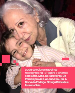 Duda Batista Instagram - A trajetória da Duda Batista é sobre talento, sensibilidade e a coragem de seguir acreditando: mesmo tão pequena, ela já sabia que a arte era o seu caminho.

Dos primeiros testes aos grandes palcos, ela cresceu com a Cintra e transformou cada oportunidade em história, entrega e verdade.

Hoje, Duda segue construindo sua carreira com dedicação, fé e o brilho de quem nasceu para a arte.

Ser Cintra é isso: caminhar junto e transformar potencial em história. 💜

#atrizbrasileira #AgenciaCintra