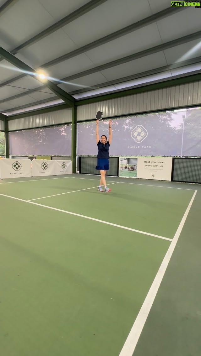 Dynas Mokhtar - 118 Likes - After so long not playing pickleball 🏓
Still don’t remember the rules, but 100% remember how to have fun 😂
