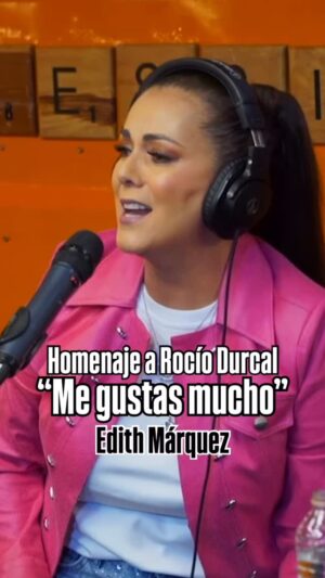 Edith Márquez Instagram - Gran homenaje de @edithmarquezlanda a Rocío Durcal con este clásico… “Me gustas mucho”. 🎶✨
#JessieEnExa