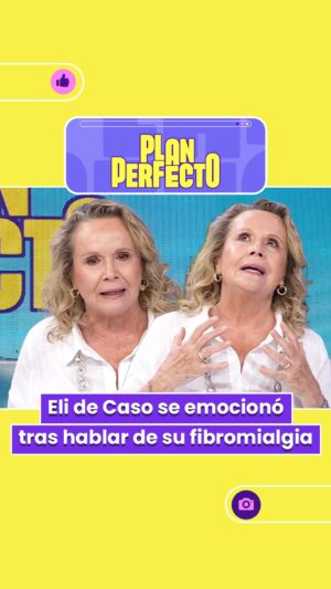 Eli de Caso Instagram - “FUE MUY DIFÍCIL, PERO SE PUEDE LOGRAR”

👉 Eli de Caso se emocionó hasta la lágrimas tras recordar cómo superó los dolores que provocan la fibromialgia y del apoyo de su esposo Manuel Tello. 

#PlanPerfectoCHV