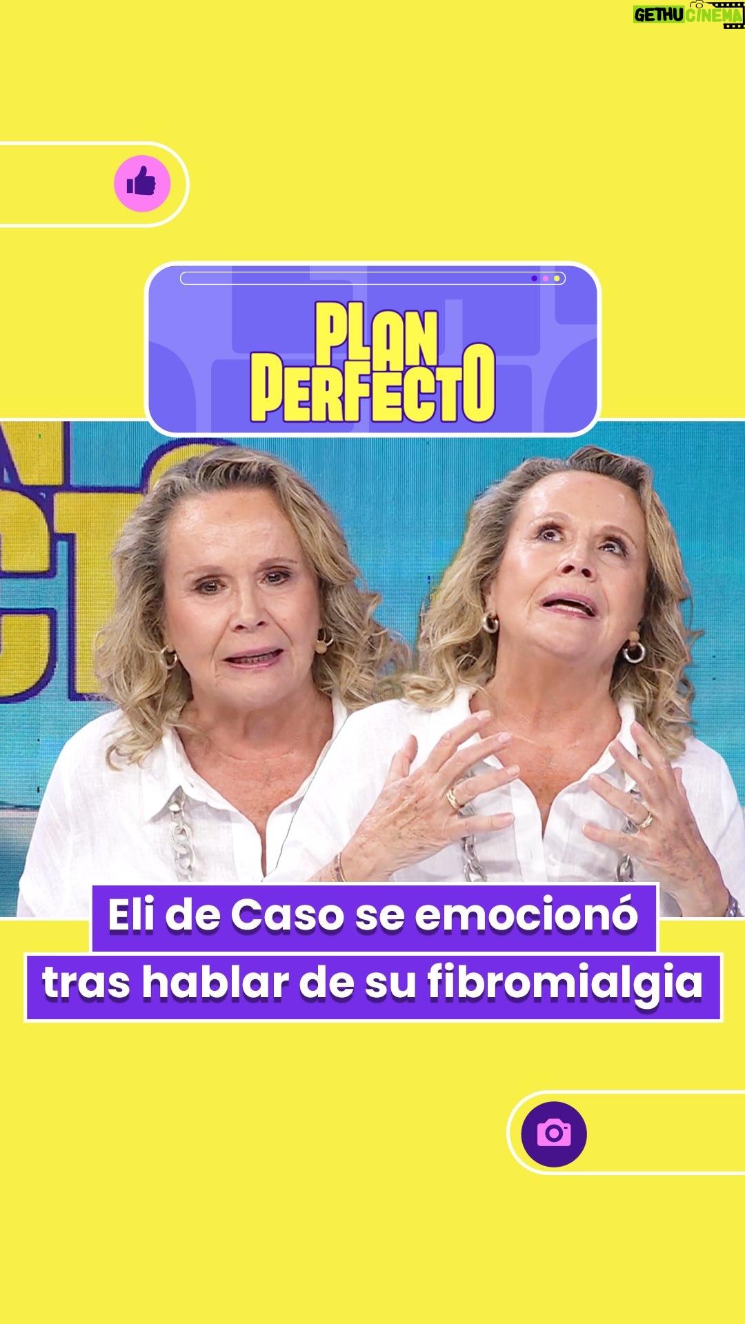 Eli de Caso - 34K Likes - “FUE MUY DIFÍCIL, PERO SE PUEDE LOGRAR”

👉 Eli de Caso se emocionó hasta la lágrimas tras recordar cómo superó los dolores que provocan la fibromialgia y del apoyo de su esposo Manuel Tello. 

#PlanPerfectoCHV