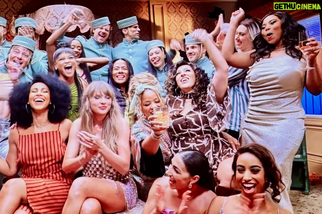Eliotte Woodford - 10.6K Likes - Making #TheFateofOphelia MV was not only a nostalgic family reunion but also an exciting celebration of the masterful musical future @taylorswift was creating in real time right before our eyes. 🤩

My heart was overflowing with JOY just getting to be back with my friends that are family and on top of that, we got to put on the COOLEST SKIT EVER! 😂 🎭🎬

My musical theater loving soul couldn’t handle the scale and beauty of each set, wig, costume, and choreography. I was overcome with emotion and gratitude more than once during this shoot.  The large scale MGM movie musicals and dream ballets I had always dreamt of being a part of were happening and I now got to be included. 🥹😭🥹

Bravo to the incredible crew that made this happen and to @nopenother and @amandabalen for ALWAYS creating and leading with such grace and genius. 👏🏾👏🏾👏🏾

I just can’t believe I get to be a part of the magical worlds @taylorswift consistently creates. Thank you for including me, and all of us, on this ride, T! 
Also- I can’t believe we were in MOVIE THEATERS AGAIN! 🤯

I will always be proud to live #TheLifeofaShowgirl 
😘❤️‍🔥💃🏽