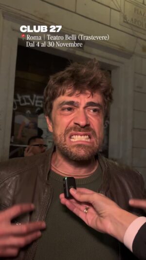 Elisa Di Eusanio Instagram - Giovanni Scifoni è venuto a vedermi alla prima ed ecco cosa pensa di Club 27 🥹🫂

Fino al 30 novembre a Roma 📍Teatro Belli
Biglietti al link in bio o al botteghino del teatro 

#teatroroma #docnelletuemani #elisadieusanio #musicarock