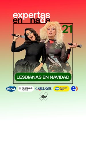 Elisa Zulueta Instagram - Feliz navidad a todas 👩🏻‍❤️‍💋‍👩🏽🏳️‍🌈

Mira LESBIANAS EN NAVIDAD de Expertas en Nada en Youtube o escucha el capítulo en Spotify, gracias a @quillayes.cl, @entel, @proseguralarmschile, @toallanova.chile, @mercadopago.cl_  y @popular_design 🌟