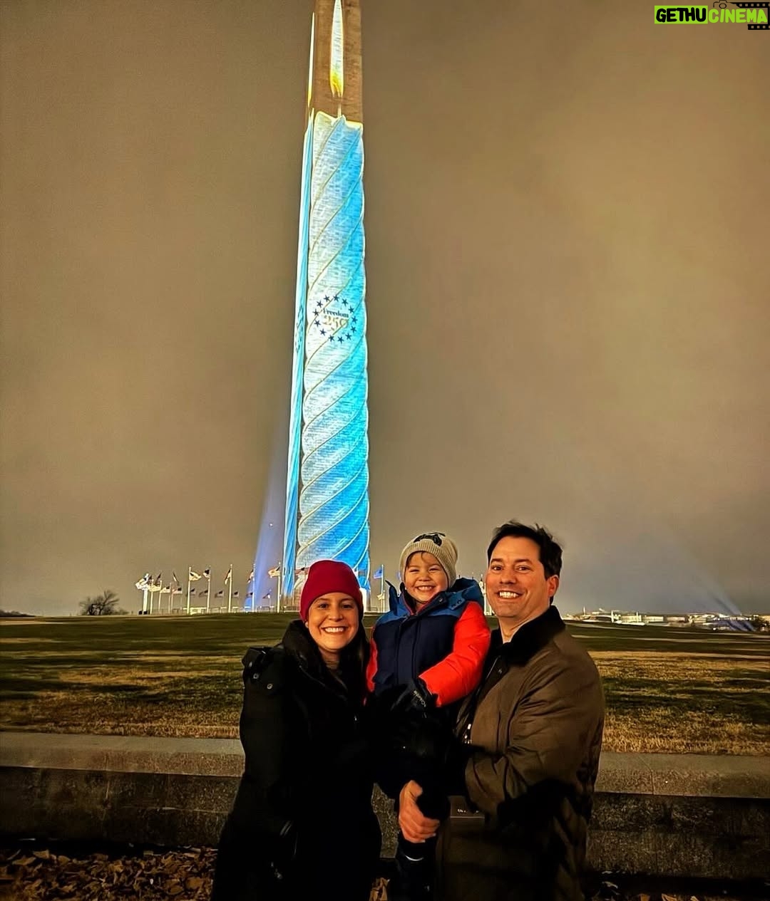 Elise Stefanik - 3.7K Likes - What an incredible way to kick off #America250 @america250 @250_freedom with the stunning and awe-inspiring light display at the Washington Monument. We made a special quick trip to DC with Sam to view this once in a lifetime exhibit and to thank our National Park Service public servants and special events personnel for their extraordinary work to honor our nation’s semiquincentennial birthday!  Special thanks to @dougburgum @secretaryburgum @_megansmall 🇺🇸🎂 cc: @mandamatthew