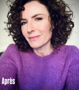 Elsa Lunghini Instagram - Merci @armelcorre et @jeromebalphairartist pour cette mise en beauté qui, comme on peut le voir, n’était pas gagnée ce matin!💙 Mais j’étais plus souriante au saut du lit finalement.
#itc
#miracle
#makeupartist