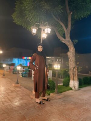 Eman Shehzadi Instagram - Dress From @mahnoorsofficial 

.
.
.
#eman #emanshehzadi #insta #instapost #hijabigirl