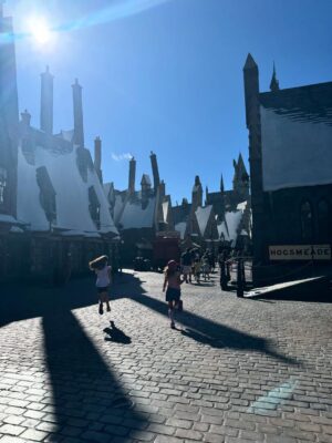 Emma Caulfield Instagram - Thank you to @unistudios for our incredible tickets #sponsored You made her #harrypotter dreams come true š@wizardzworld #olivanders #hogsmeade #birthday #9yearsold #minion @palpublicrelations @thesteeliest @markleslieford #armadapartners Rudy for the wand win