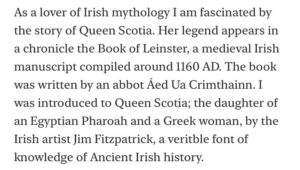 Emma Dabiri Instagram - Got a really juicy Substack up today !!! Billie Eilish, Ireland, Blue Eyes, (An Egyptian Princess), and Why, No, It’s Not Racist !!! Let’s talk about it 💙🩵💙🩵 link in stories   bio ! Ps Don’t  worry lads the #bigirishhead features in the essay 😭
