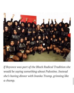 Emma Dabiri Instagram - New essay up on Substack! Blonde Ambition; Beyonce: Bellwether / Horseman of the Apocalypse. 

“Race blind” until the #BlackLivesMatter Movement was safely established, in an interview over a decade ago with the repellent Piers Morgan, when asked about experiencing racism, #Beyonce replied “I don’t think people think about my race. I think they look at me as an entertainer and a musician and I’m very happy about that because that’s how I look at people. It’s not about color and race” LOL. Ok sis. Yet as soon as it became commercially expedient, Bey was suddenly and vocally Unapologetically Black™. Yet even that charade was contradictory, confused at best, Psy Ops at worst….

“Beyonce was not putting herself on the line with her use Black Power imagery, it was a calculated move, made at the right time, just as her segue into the visuals of Cowboy Carter preceded the movement towards MAGA alignment”. Link to full article in stories !