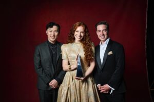 Emma Watkins Instagram - Unbelievable 🥹🥹 ARIA for BEST CHILDREN’S ALBUM 2025 🧡 

THANK YOU to all the families that have been connecting with our album ‘Dance Island Party!’ through streaming and coming to our tour - means so much 🤟🏽 

Thank you to everyone for acknowledging our integration of sign language into everything we do!

To Elvin - thank you for inspiring us and bringing so much fun and creativity to our work, incorporating Auslan artistically (and for joining us for your first ARIAs!!)

To Olly - you produced this whole album yourself (as all of our music) and even though we joke about you being locked in your studio and making music for days on end it’s amazing to see so many people appreciate your songwriting and learning the dances along the way - I love you! 

To the Emma Memma team - we can’t thank you enough!!! My sister Hayley, Jared, Jack, Jazz, Erin, Irenne, Izzy, Manu, Toby, Amy, Elisabetta, Sue, Crystal, David, Kate, Natasha, Stephen, Chantelle, John, Elie and every single person who joined us, thank you for bringing the music to children across globe this year xx 

Thank you to the whole team at ARIA, Viv and the team at GYROstream, Live Nation, Nigel and his team, Sabine from YouTube, Bel, Nat & Cil from Ready, Set, Dance and to our partners, our interpreters and everyone who has been supporting us 🫶🏽🫶🏽

Hayley & Jared - Thank you for making this album come together from the cover art to onstage 🫶🏽🥹🌟

A moment for the glam team:

Thank you Nikki and Johanna for creating the most glamorous outfit and mermaid hair to match 🫶🏽 love you both dearly x 

And thank you to all the nominees for bringing children’s music to life everywhere 🧡