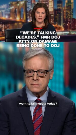 Erin Burnett Instagram - A former DOJ attorney on the damage that is now being inflicted on the Justice Department. #cnn #outfrontcnn #trump #news