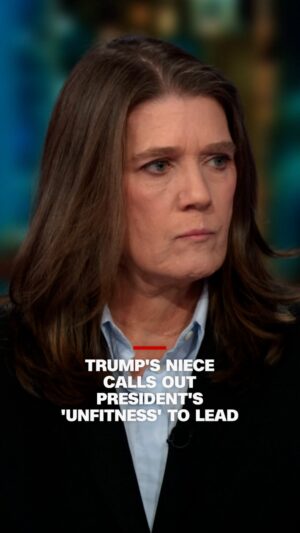 Erin Burnett Instagram - President Trump’s estranged niece Mary Trump talks to Erin Burnett about the president suggesting on social media that he should “try for a fourth term.”
