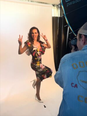 Erin Cahill Instagram - #tbt to @comicconsandiegoofficial a few months ago!  We are in Miami about to board the cruise today, and I was looking for photos and ran across these and realized I never posted them!  This was the most FUN shoot with magnificent Photographer @jonnymarlow for @entertainmentweekly !! Illustrations by the fantastic @rebeccaholopter — Thank you as always to the MAGNIFICENT team of humans at @hallmarkchannel who made this happen!  And, all my gratitude to my beloved @theshowroomnashville for the dress and to my amazing glam squad @tildebymatilde & @_nicolemaguire_ !! Happy almost weekend, Loves!  Ships ahoy! 🚢