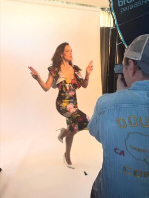 Erin Cahill Instagram - #tbt to @comicconsandiegoofficial a few months ago!  We are in Miami about to board the cruise today, and I was looking for photos and ran across these and realized I never posted them!  This was the most FUN shoot with magnificent Photographer @jonnymarlow for @entertainmentweekly !! Illustrations by the fantastic @rebeccaholopter — Thank you as always to the MAGNIFICENT team of humans at @hallmarkchannel who made this happen!  And, all my gratitude to my beloved @theshowroomnashville for the dress and to my amazing glam squad @tildebymatilde & @_nicolemaguire_ !! Happy almost weekend, Loves!  Ships ahoy! 🚢