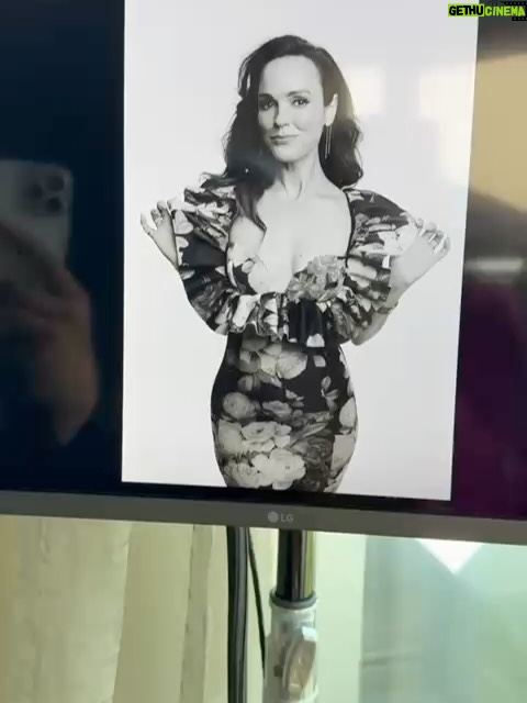 Erin Cahill - 4.5K Likes - #tbt to @comicconsandiegoofficial a few months ago!  We are in Miami about to board the cruise today, and I was looking for photos and ran across these and realized I never posted them!  This was the most FUN shoot with magnificent Photographer @jonnymarlow for @entertainmentweekly !! Illustrations by the fantastic @rebeccaholopter — Thank you as always to the MAGNIFICENT team of humans at @hallmarkchannel who made this happen!  And, all my gratitude to my beloved @theshowroomnashville for the dress and to my amazing glam squad @tildebymatilde & @_nicolemaguire_ !! Happy almost weekend, Loves!  Ships ahoy! 🚢