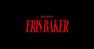 Eris Baker Instagram - Directed a music video
