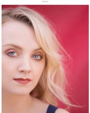 Evanna Lynch Instagram - Merci @brightzine for having me on your cover this month! 🙏🏻 it was a pleasure to talk all things vegan life, @chickpeepspod and @kinderbeautybox with this fab team. If you need a nice, chunky, information-packed, prettiful vegan magazine this month their digital copy is available to download now, link in my bio 🙂 📝Interview by @lauralollipop and 📸 photos by @charlie_now (This shoot was done last summer for anyone about to lose their chill about being in public, though those people never read the captions anyway...🤔) #BrightZine #vegansofig