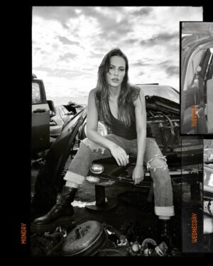 Eve Mauro Instagram - Just a casual visit to a junkyard. Nothing to see here.  For the record, no one told us to leave.