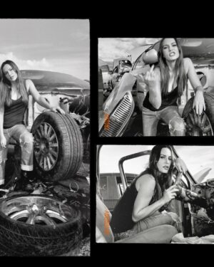 Eve Mauro Instagram - Just a casual visit to a junkyard. Nothing to see here.  For the record, no one told us to leave.
