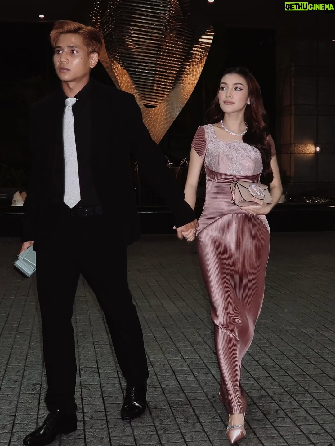 Eyka Farhana - 39.5K Likes - First wedding date with my husband 🩷✨ 
Congrats Nicole & Aidi! You guys are a perfect match. May your love grow stronger forever and may your marriage be filled with everlasting love and happiness. 

In my custom made by @merahjambuofficial_ 🤍 I told Hana I wanted something simple but sweet, and she truly made it happen. Thank you for making my dress look so sweet ✨