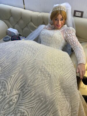 Fadwa Abed Instagram - اي ام بيوتشيفووول 👰‍♀️

📸 @haneenelsobky 

#لاترد_ولاتستبدل 
#كواليس