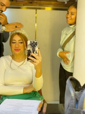 Fadwa Abed Instagram - اي ام بيوتشيفووول 👰‍♀️

📸 @haneenelsobky 

#لاترد_ولاتستبدل 
#كواليس