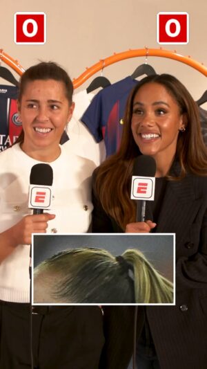 Fara Williams Instagram - Alex Scott and Fara Williams play Guess the Trim 😅💇‍♂️